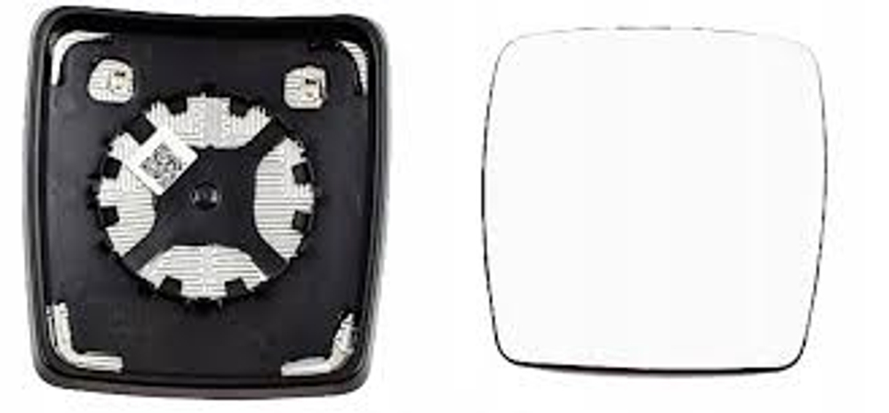 Стекло зеркала рено T серии E6 малое с подогревом