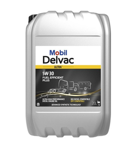 Масло моторное Mobil Delvac Ultra 5W30 FUEL EFFICIENT PLUS (20L) синт.
