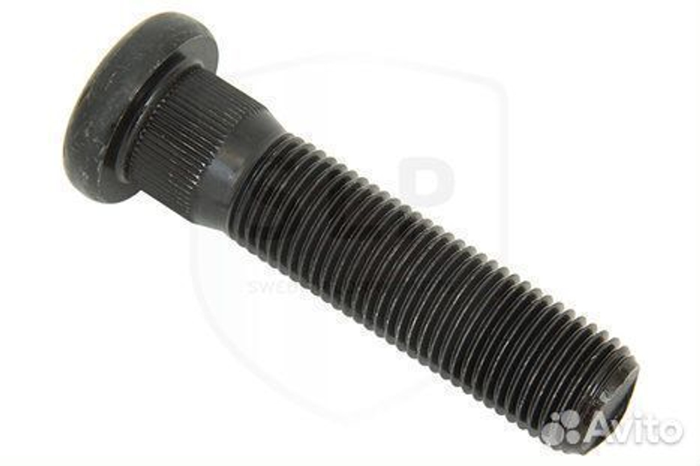 Шпилька колесная задняя (круглая шляпка) L96mm Sca
