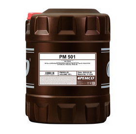 Масло трансмиссионное PEMCO 501 75W80 (20L) синт