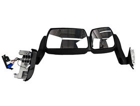 Зеркало левое ивеко стралис траккер еврокарго подогревом средн.кронштейн