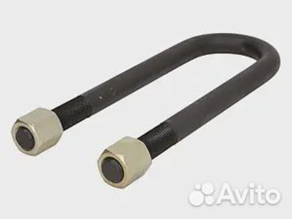 Стремянка рессоры U-образная 91xM20x2.0x280 с гайк