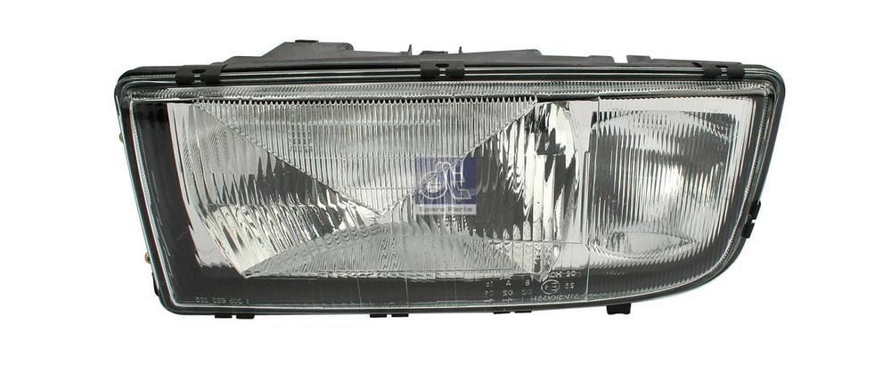 Фара левая мерседес актрос MP1 ручная регулировка