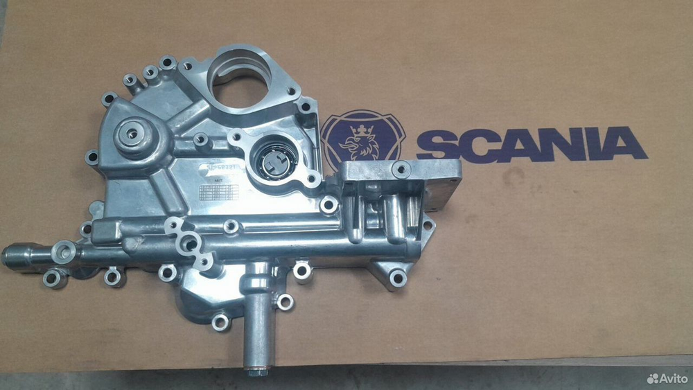 Кожух привода грм Scania