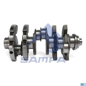 Коленвал Mercedes Actros МП2 МП3 двигатель OM 501/541