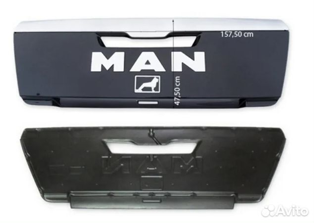 Решетка в капот MAN TGX