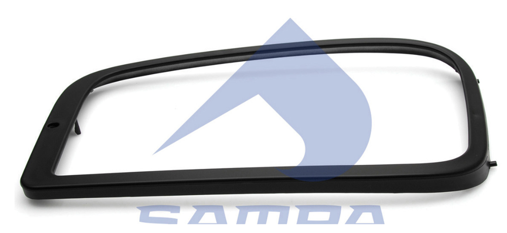 Облицовка фарылевая мерседес аксор чёрная