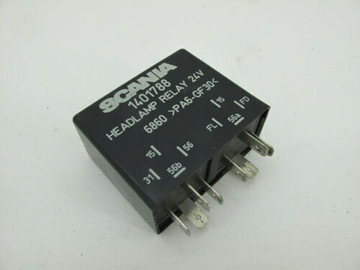 Реле дальнего света 8 конт. Scania 94  114  124  144  164 1401788 1504270 2005179