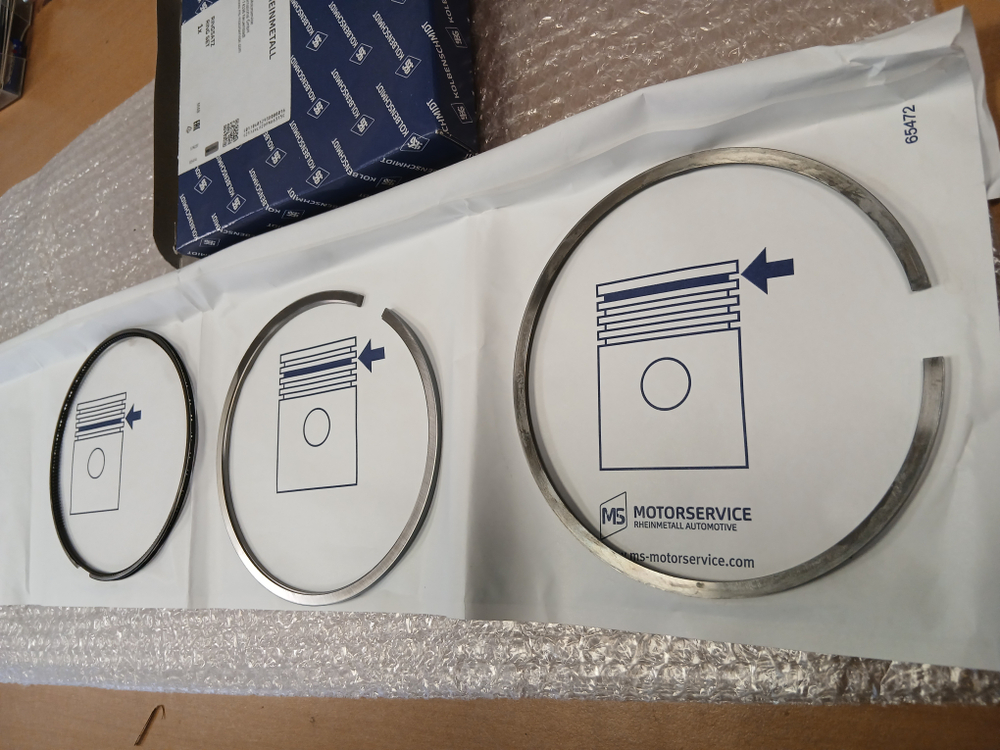 Кольца поршневые Scania P/G/R/T серия STD DC13