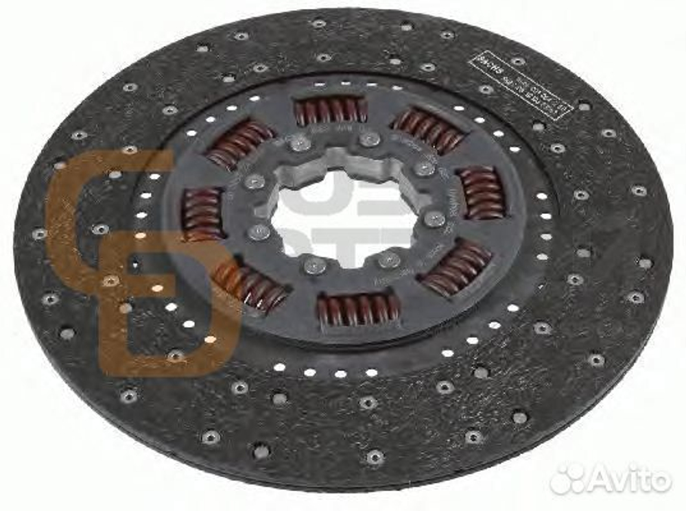 Диск сцепления со стороны кпп D380 volvo F/FH/FM/F