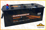 Аккумулятор Standart+ 190Ah 1150А + слева 510x218x225