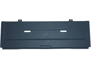 Накладка переднего бампера центральная мерседес актрос