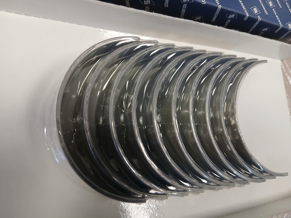 Вкладыши коренные Scania 3 4 серии DS14 0.5 (2й ремонт)