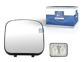 Стекло зеркала малого мерседес аксор атего камаз 5490 с подогревом