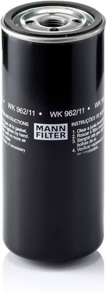 Фильтр топливный ford l-serie, kenworth t 600 >04, w 900 >03, peterbilt 300 serie, freightliner coro                                                  WK 962/11