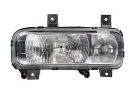 Фара левая мерседес атего 2 с электр.регулировкой ребристое стекло