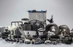 Крышка в бампер левая MAN TGX 2020 (серая)