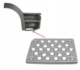 Накладка на подножку нижняя правая мерседес атего