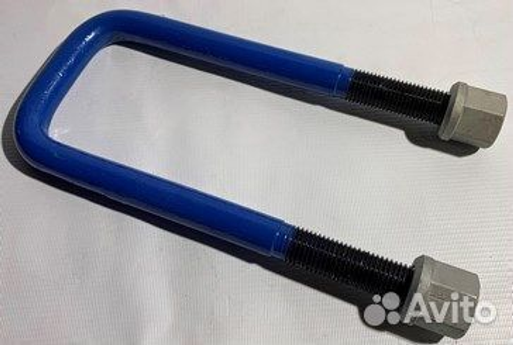 Стремянка рессоры U-образная 92xM22x2.5x300 с гайк