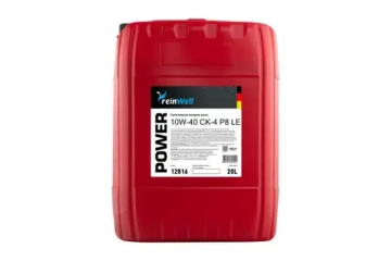 Масло моторное ReinWell POWER P8 LE 10W40 (20L) синт