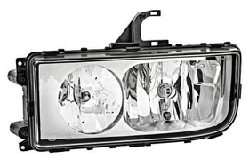 Фара левая мерседес аксор c электромотором