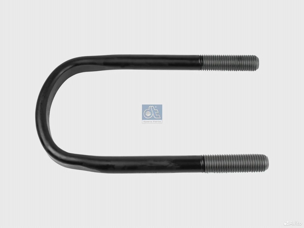 Стремянка рессоры U-образная 92xM24x3.0x288 с гайк