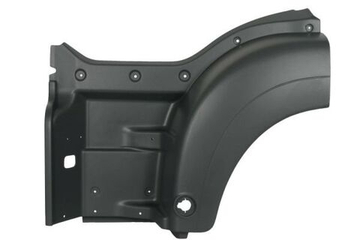 Подножка с крылом левая MAN TGS TGA (широкая/самосвал)