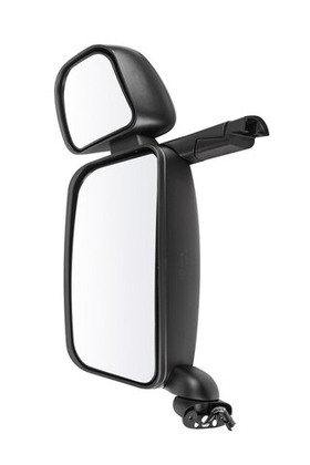 Зеркало левое Scania двойное с эл.рег подогревом [короткий конштейн]