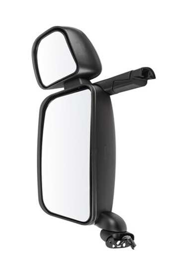 Зеркало левое Scania двойное с эл.рег подогревом [короткий конштейн]