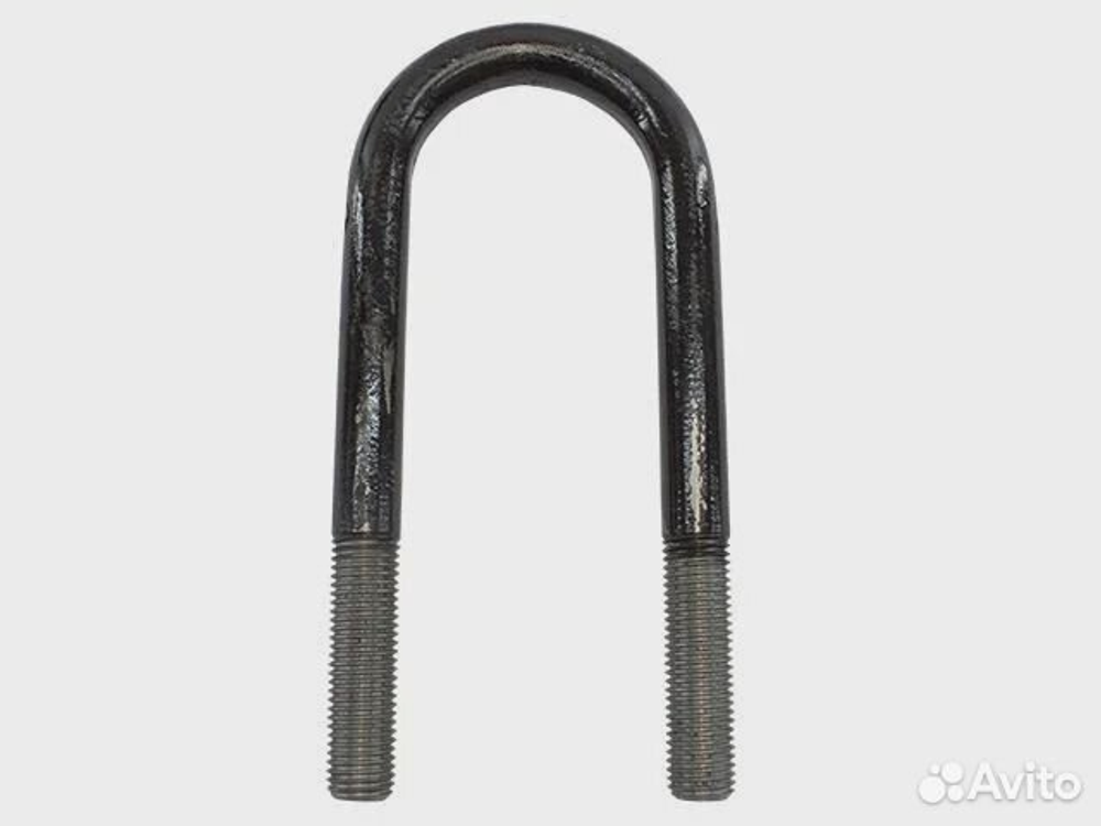 Стремянка рессоры U-образная 92xM24x3.0x245 с гайк