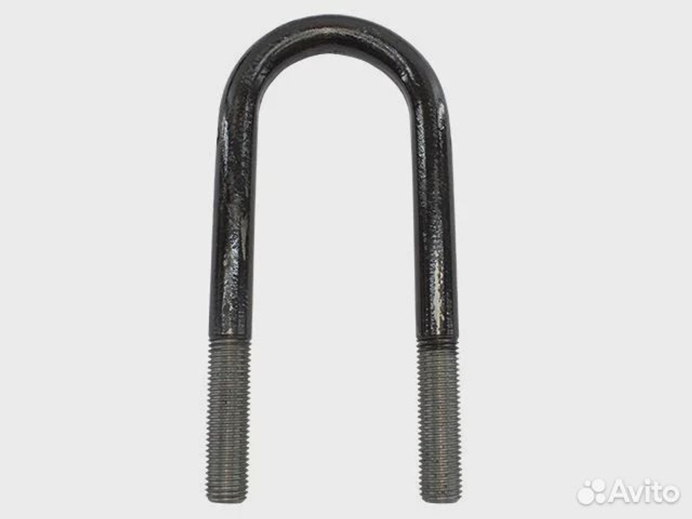 Стремянка рессоры U-образная 92xM24x3.0x245 с гайк