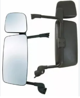 Зеркало левое Scania с эл.рег подогревом двойное (самосвальное)