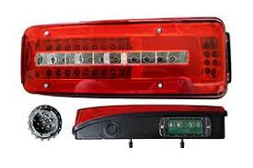 Фонарь задний DAF CF/XF левый LED new (с проводом)