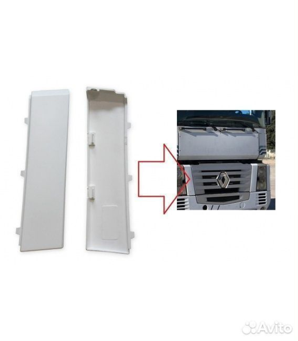 Накладка решетки радиатора левая Renault   Renault  Renault Magnum 5010468807