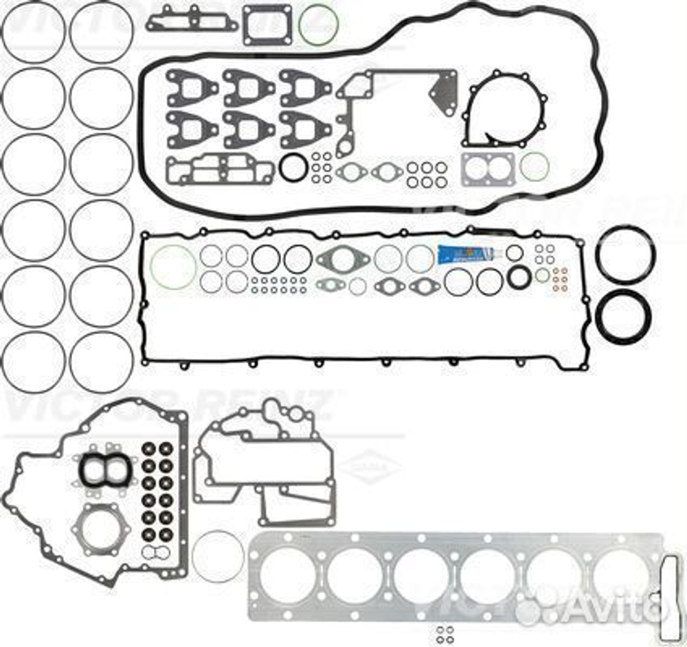 Комплект прокладок двигателя MAN TGS D2676LF