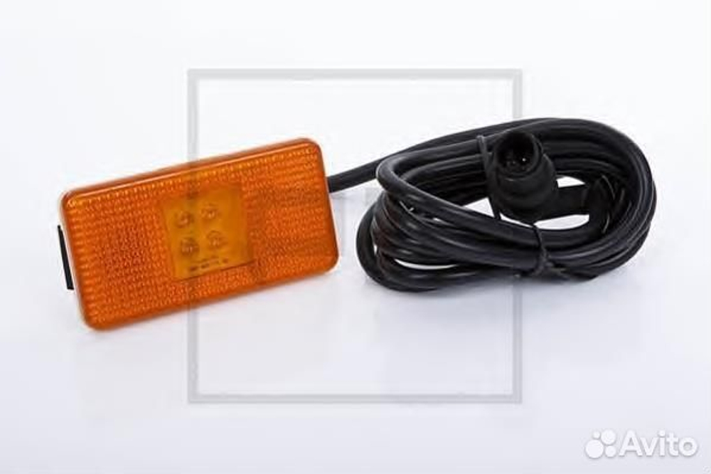 Указатель габарита желтый volvo FH/FM Scania 4 LED
