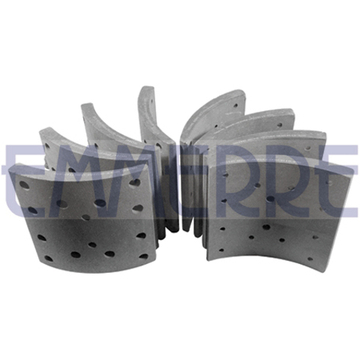 Накладки тормозные ивеко евротех евростар 410x180