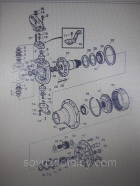 Удлинитель VOLVO FMX/FM полный привод 6*6 1524486