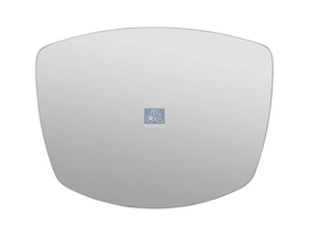 Стекло зеркала бордюрного Mercedes Actros MP4 Antos Arocs