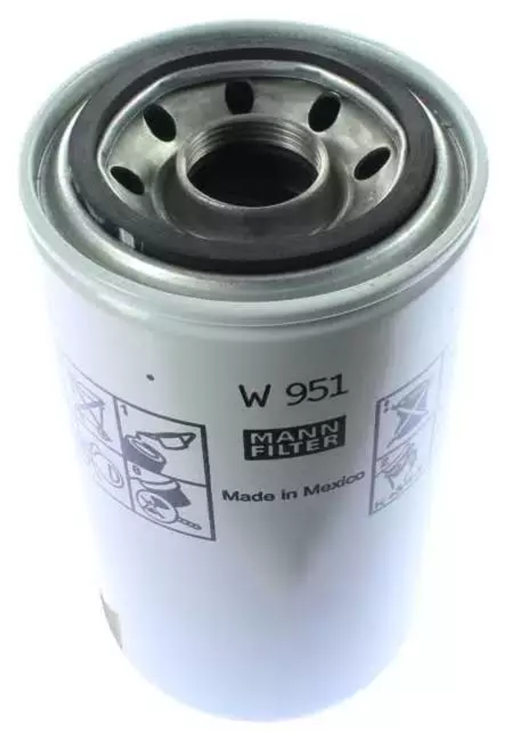 Фильтр масляный 1 1/8-16 UN-2B D=93.5 H=177 Cummins/Case     W 951