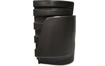 Угол кабины левый широкие ребра Mercedes CAB. 641-649