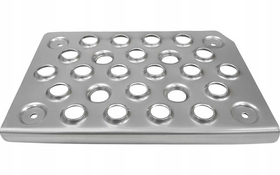 Накладка на подножку нижняя левая мерседес атего